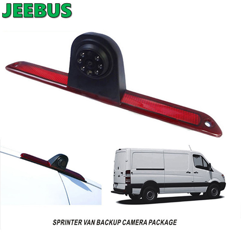 Kamera HD Night Vision pro vodotěsné brzdové světlo pro Benz Sprinter VW Crafter 2007-2019