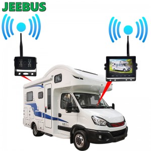 Bezdrátová WiFi kamera s reverzním zálohováním s 5palcovým parkovacím systémem monitoru pro RV vozidlo